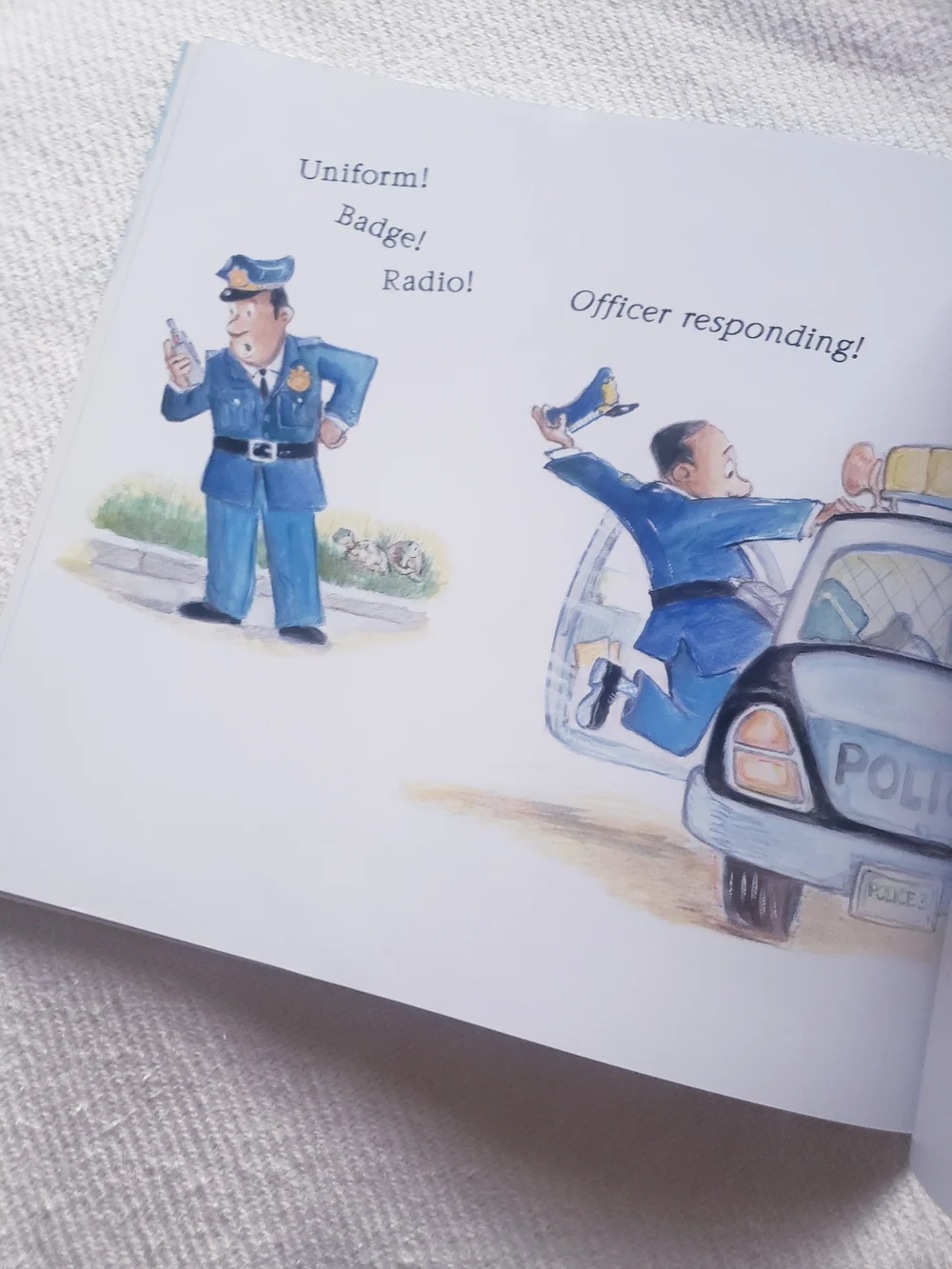 Police Officers on Patrol Children's Book